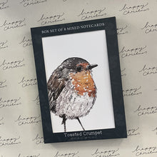 Load image into Gallery viewer, Boxed set of 8 mixed notecards - autumn to winter
