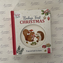 Load image into Gallery viewer, Baby's first Christmas book
