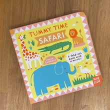 Load image into Gallery viewer, Tummy time book - safari
