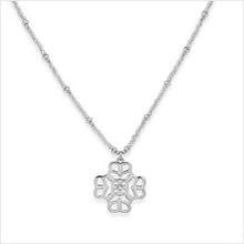 Load image into Gallery viewer, Icon beaded necklace - gold or silver

