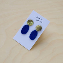 Load image into Gallery viewer, Maia drop suede earrings - various colours
