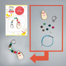 Load image into Gallery viewer, Make your own Santa Claus keyring
