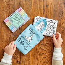 Load image into Gallery viewer, Peter Rabbit placemat to go - colour in &amp; learn
