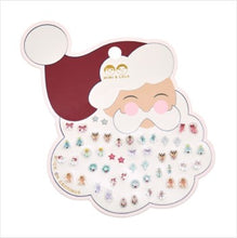 Load image into Gallery viewer, Santa stick on earrings
