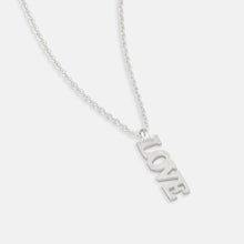 Load image into Gallery viewer, Love necklace - silver

