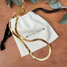 Load image into Gallery viewer, Snake chain necklace - gold
