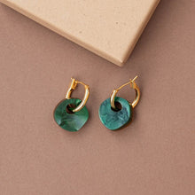 Load image into Gallery viewer, Surround hoop earrings - various colours

