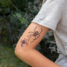 Load image into Gallery viewer, Temporary tattoos - spiders
