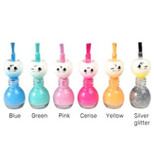 Load image into Gallery viewer, Water based kids nail varnish
