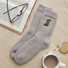 Load image into Gallery viewer, Wellies gardening socks
