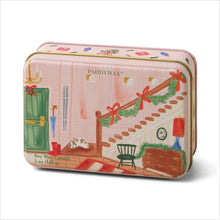 Load image into Gallery viewer, Christmas tin - staircase - wassail
