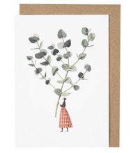 Load image into Gallery viewer, Christmas card - eucalyptus
