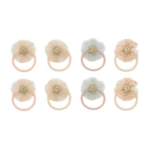 Load image into Gallery viewer, Mini tulle rosette ponies
