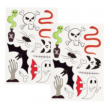 Load image into Gallery viewer, Temporary tattoos - scary
