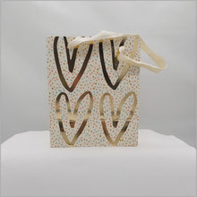 Load image into Gallery viewer, Hey hearts medium gift bag
