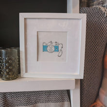 Load image into Gallery viewer, Be the reason framed hand painted print
