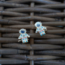 Load image into Gallery viewer, Enamel cufflinks - astronaut
