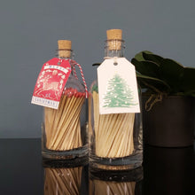 Load image into Gallery viewer, Christmas red stag match bottle
