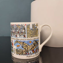 Load image into Gallery viewer, Platinum Jubilee picturemaps mug
