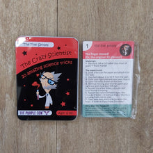 Load image into Gallery viewer, The crazy scientist - kitchen science activity cards
