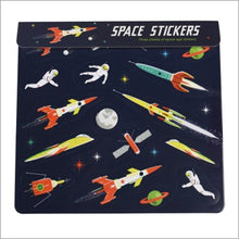 Load image into Gallery viewer, Space age stickers (3 sheet set)

