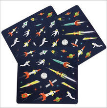 Load image into Gallery viewer, Space age stickers (3 sheet set)
