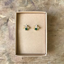 Load image into Gallery viewer, Nouveau bejewelled bee necklace
