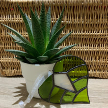Load image into Gallery viewer, Handmade glass heart - The Blake - large
