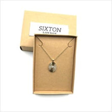 Load image into Gallery viewer, Celestial oval sparkle necklace
