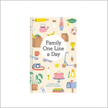Load image into Gallery viewer, Family one line a day:  a 3 year memory journal
