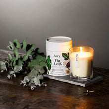 Load image into Gallery viewer, Fig leaf votive candle
