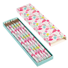 Load image into Gallery viewer, 6 flamingo bay pencils in a box
