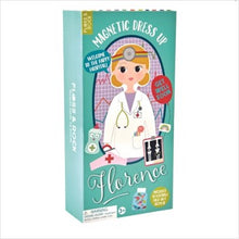 Load image into Gallery viewer, Wooden magnetic dress up doll - Florence
