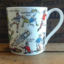 Load image into Gallery viewer, The art of football mug

