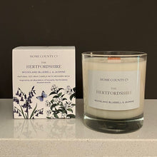 Load image into Gallery viewer, Herts candle - woodland bluebell &amp; jasmine
