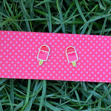 Load image into Gallery viewer, Lolly enamel earrings
