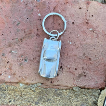 Load image into Gallery viewer, Sports car pewter key ring
