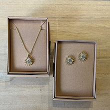 Load image into Gallery viewer, Celestial sun necklace
