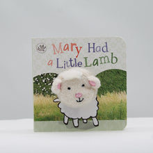 Load image into Gallery viewer, Mary had a little lamb finger puppet book
