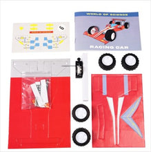 Load image into Gallery viewer, Make your own spring motor-powered racing car
