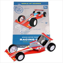 Load image into Gallery viewer, Make your own spring motor-powered racing car
