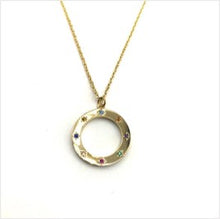 Load image into Gallery viewer, Nouveau rainbow necklace
