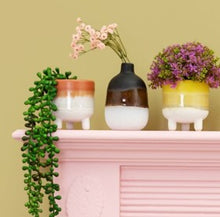 Load image into Gallery viewer, Mojave glaze planters - small
