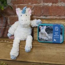 Load image into Gallery viewer, Petal the unicorn in a tin
