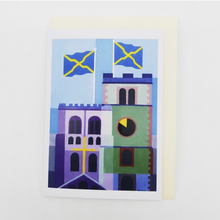 Load image into Gallery viewer, 15th Century Face-Off St Albans Abbey Card
