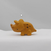 Load image into Gallery viewer, Wooden triceratops
