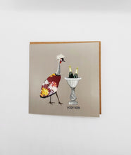 Load image into Gallery viewer, Posh bird card
