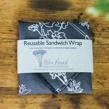 Load image into Gallery viewer, Reusable sandwich wrap - navy
