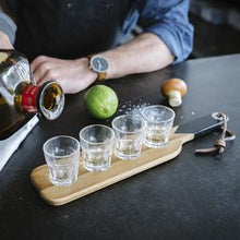 Load image into Gallery viewer, Serving paddle &amp; shot glasses
