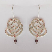 Load image into Gallery viewer, Bespoke Raindrops on Roses jewellery - silver pendant

